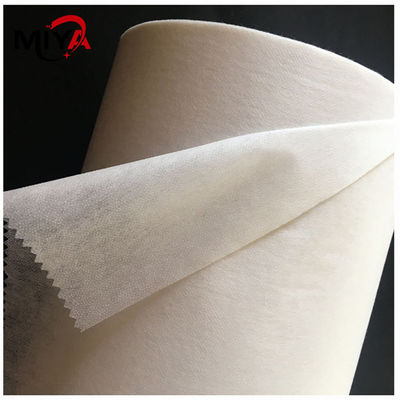 Ткань покрытия 25gsm нейлона мягкой руки чувствуя не сплетенная плавкая Interlining