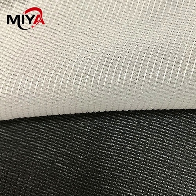 Белый/черный плавкий Interlining полиэстер 30gsm для одежды и одежд